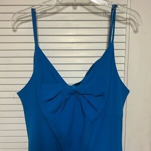 Trina Turk Blue Midi Dress